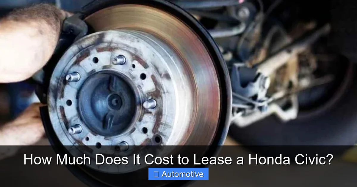 How Much Does It Cost to Lease a Honda Civic?