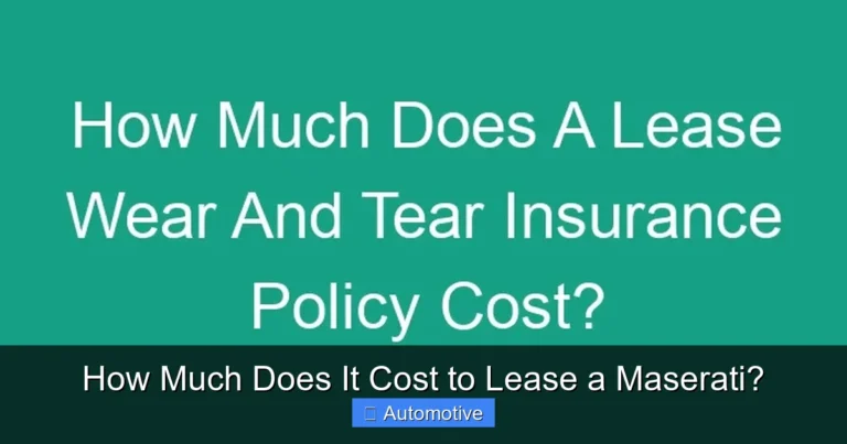 How Much Does It Cost to Lease a Maserati?