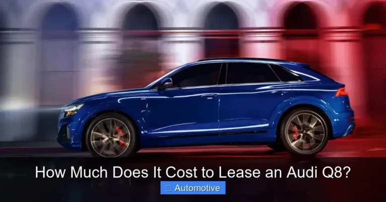 How Much Does It Cost to Lease an Audi Q8?