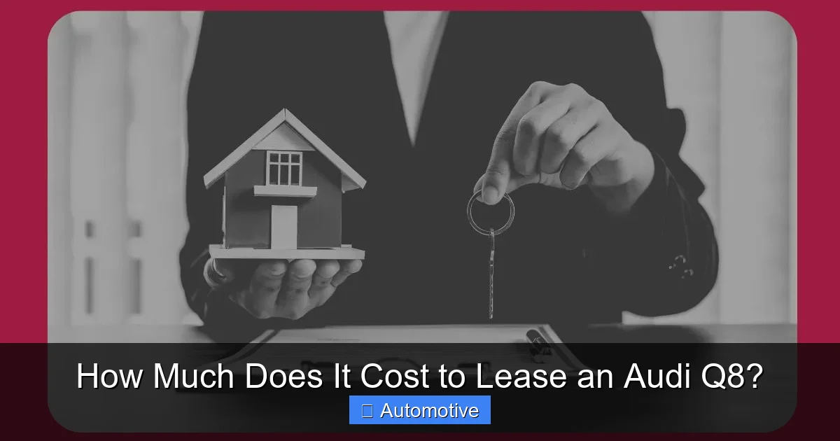 How Much Does It Cost to Lease an Audi Q8?