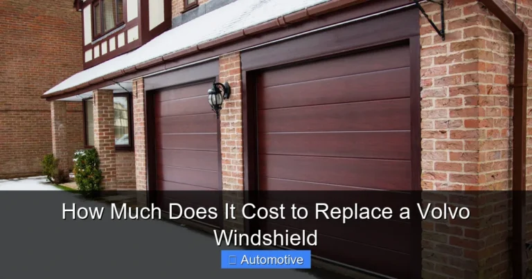 How Much Does It Cost to Replace a Volvo Windshield