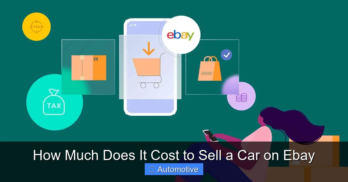 How Much Does It Cost to Sell a Car on Ebay