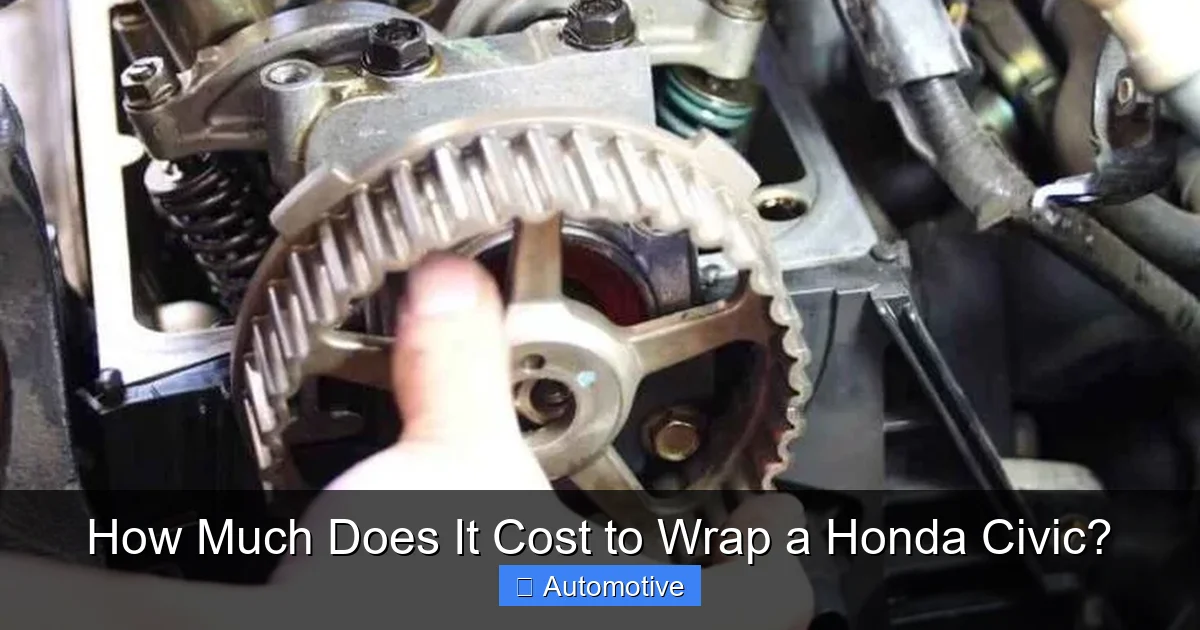 How Much Does It Cost to Wrap a Honda Civic?