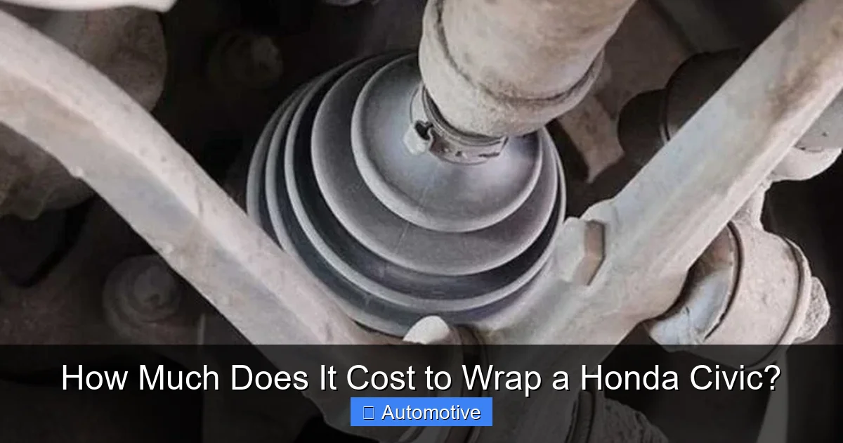 How Much Does It Cost to Wrap a Honda Civic?