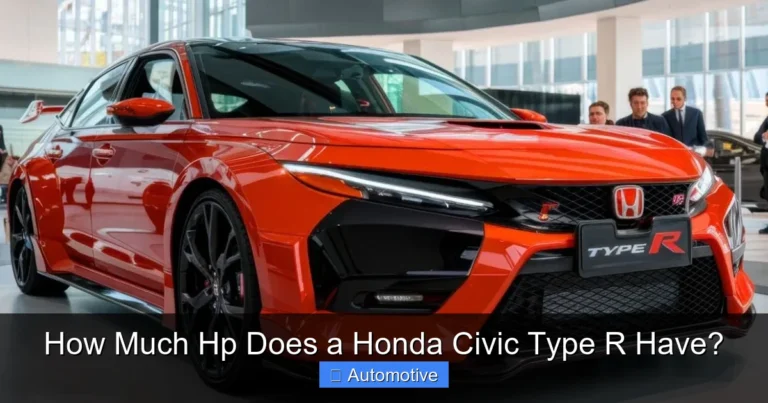 How Much Hp Does a Honda Civic Type R Have?