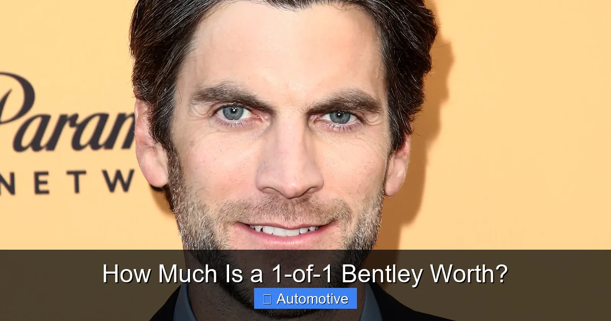 How Much Is a 1-of-1 Bentley Worth?