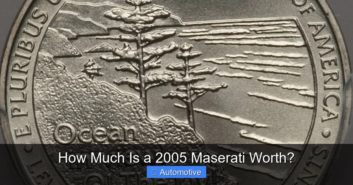 How Much Is a 2005 Maserati Worth?