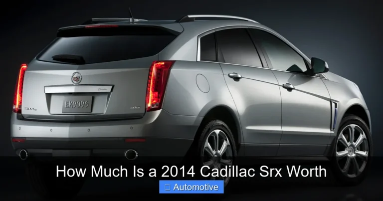 How Much Is a 2014 Cadillac Srx Worth
