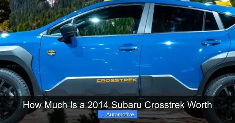 How Much Is a 2014 Subaru Crosstrek Worth