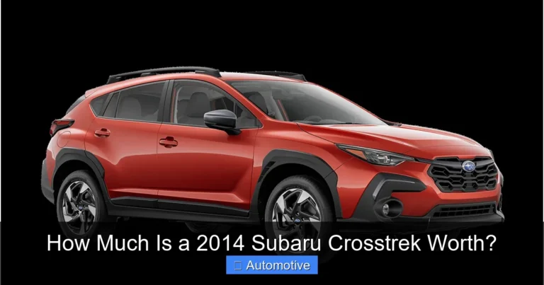 How Much Is a 2014 Subaru Crosstrek Worth?