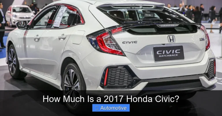 How Much Is a 2017 Honda Civic?