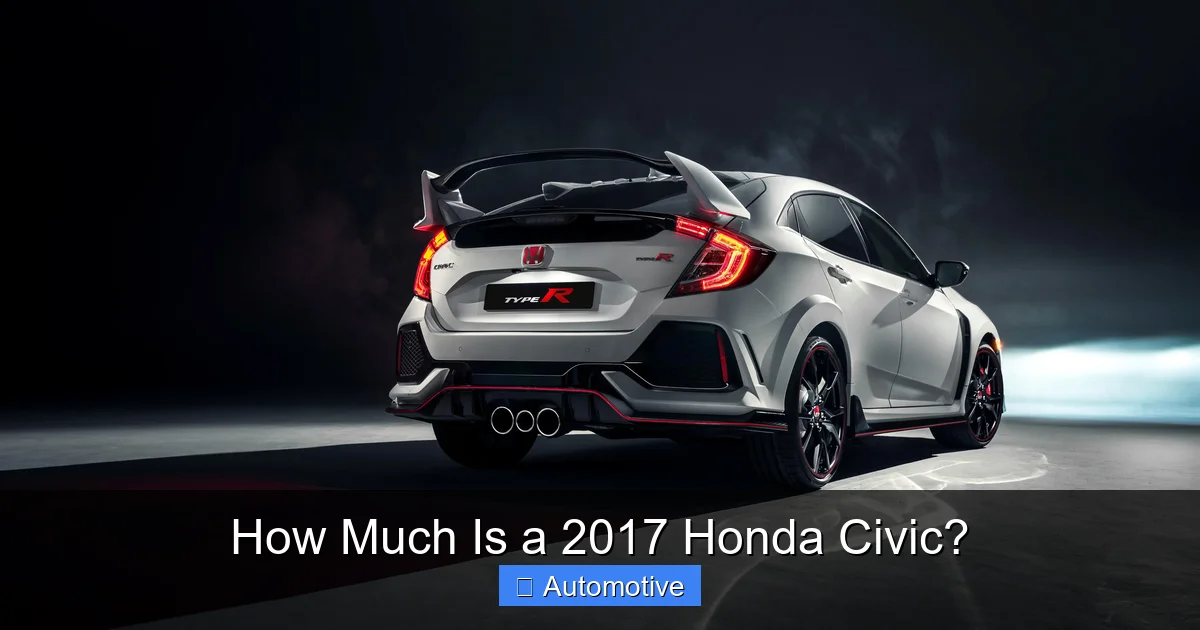 How Much Is a 2017 Honda Civic?