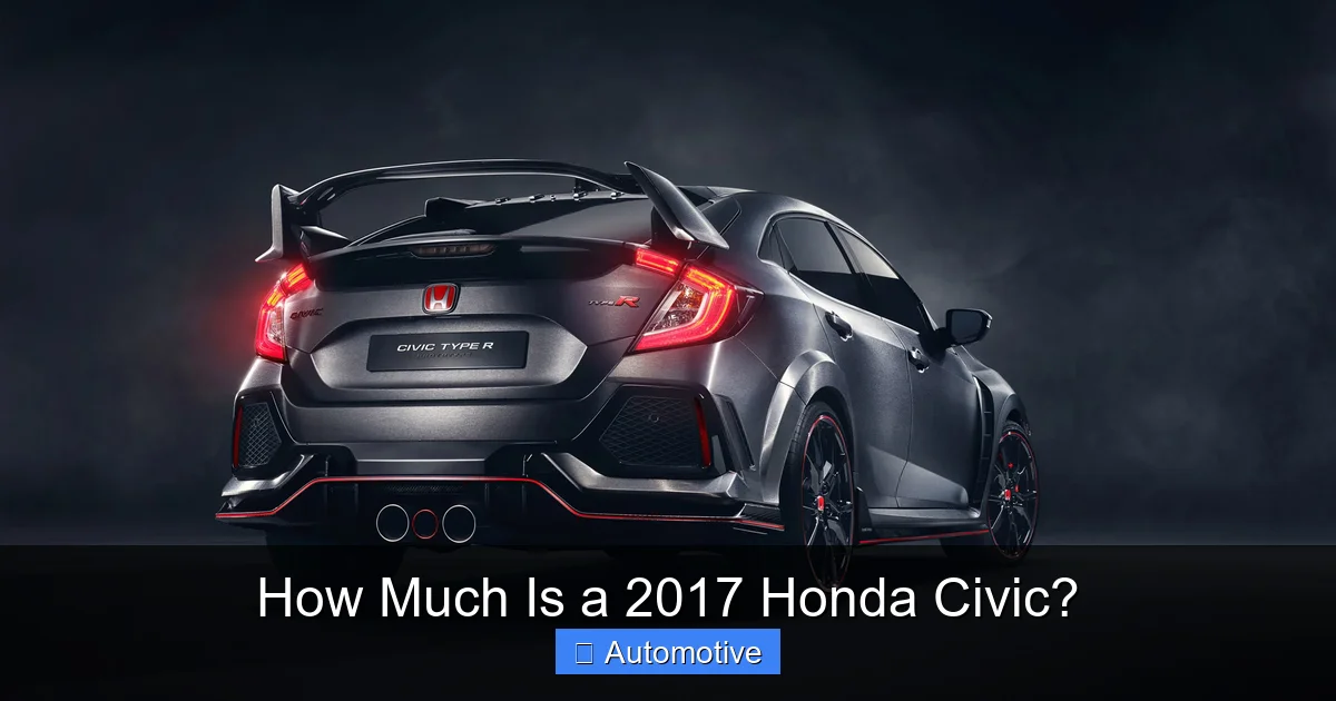 How Much Is a 2017 Honda Civic?