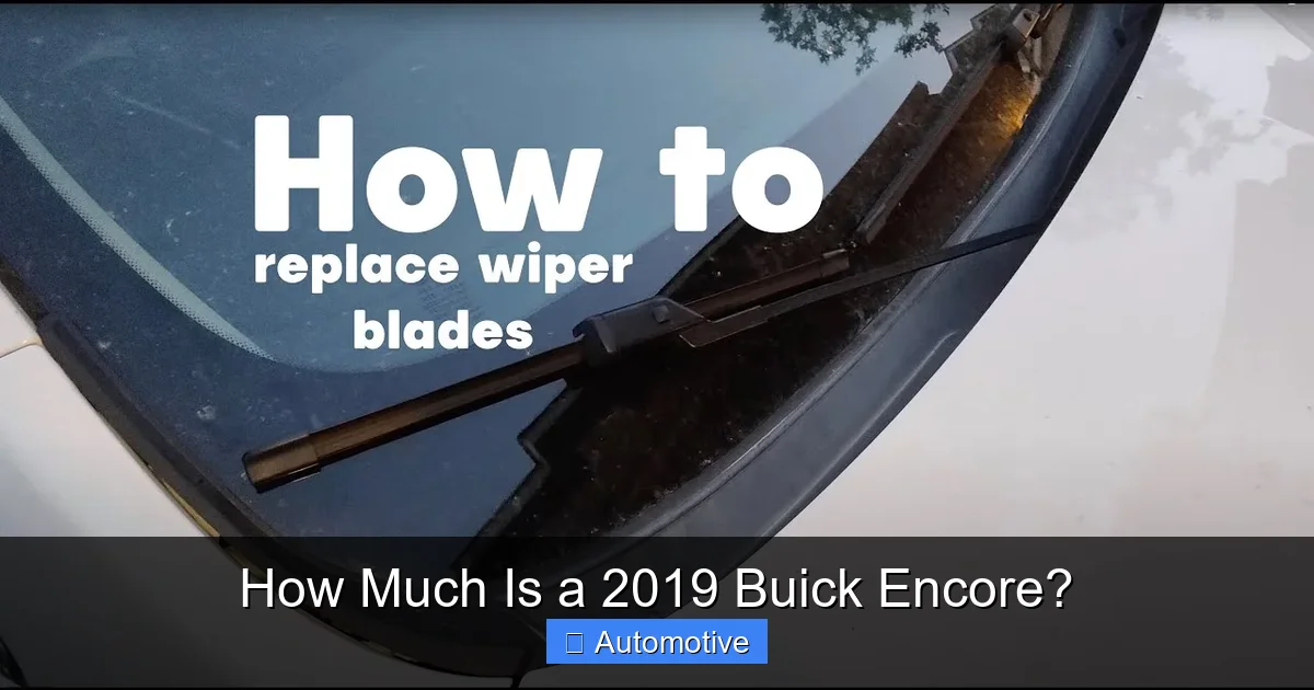 How Much Is a 2019 Buick Encore?