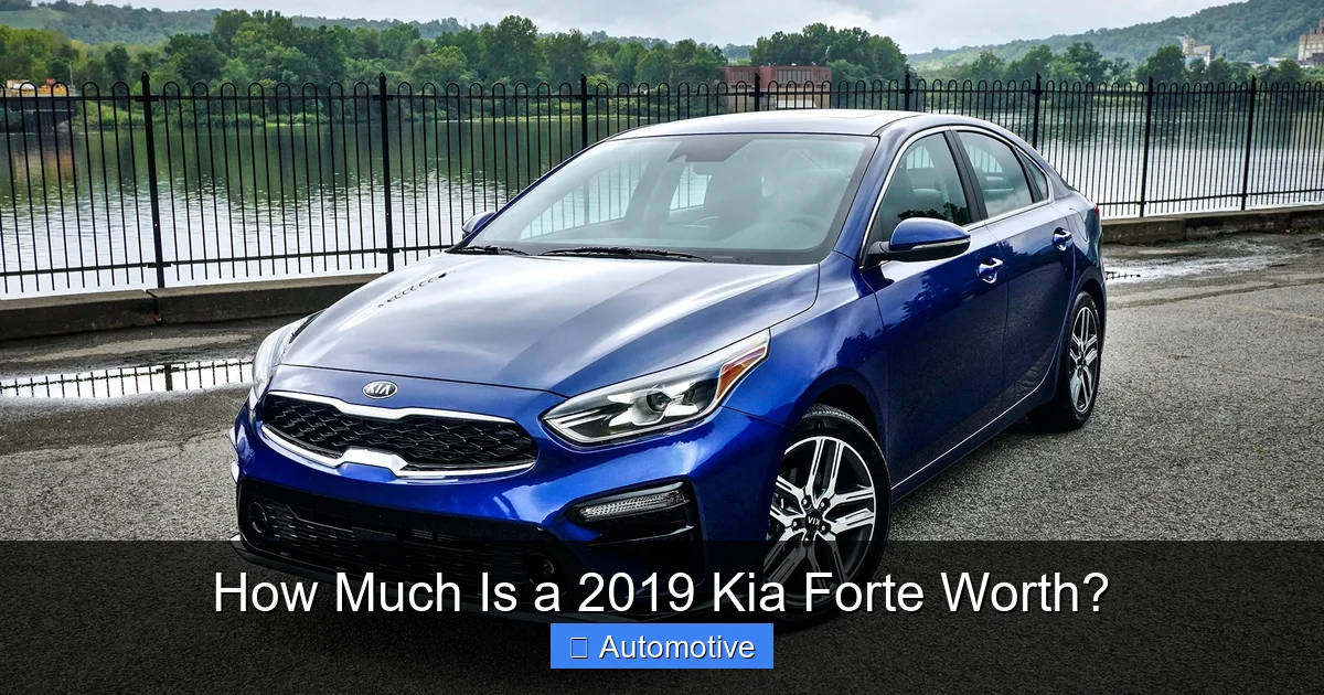 How Much Is a 2019 Kia Forte Worth?