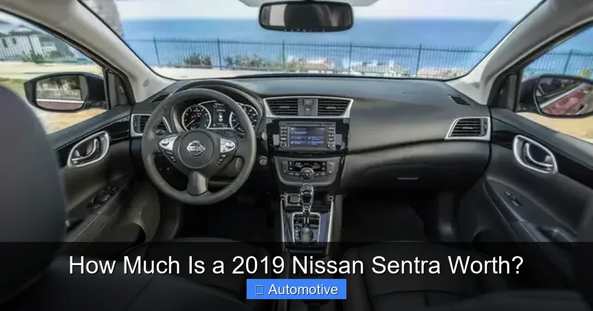 How Much Is a 2019 Nissan Sentra Worth?