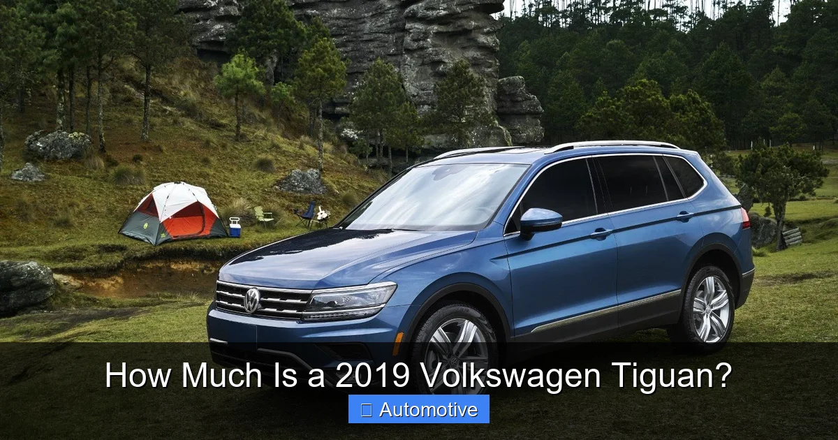 How Much Is a 2019 Volkswagen Tiguan?