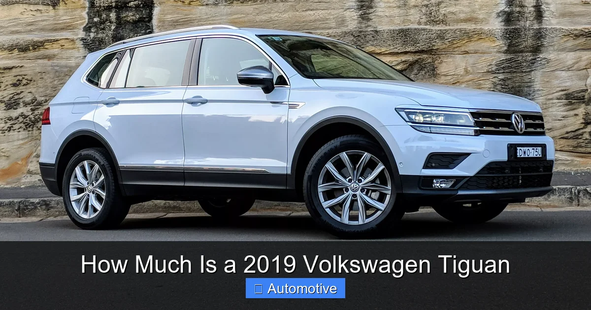 How Much Is a 2019 Volkswagen Tiguan