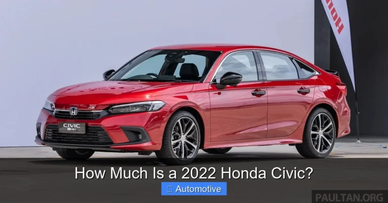 How Much Is a 2022 Honda Civic?