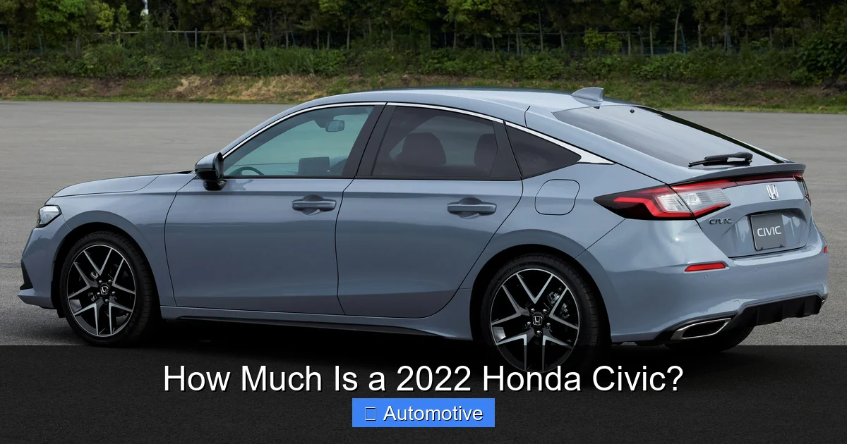 How Much Is a 2022 Honda Civic?
