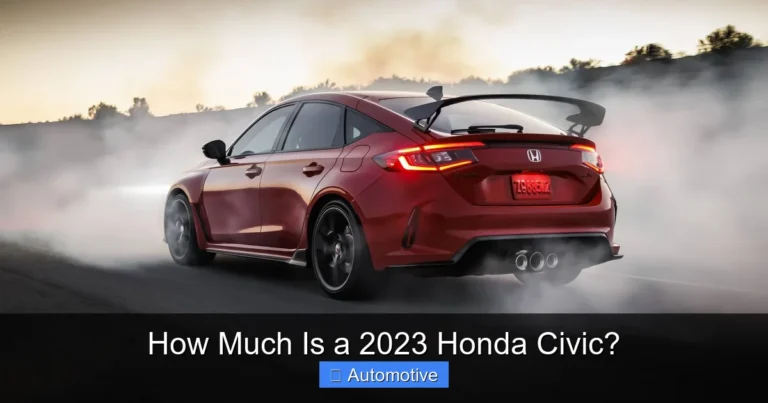 How Much Is a 2023 Honda Civic?