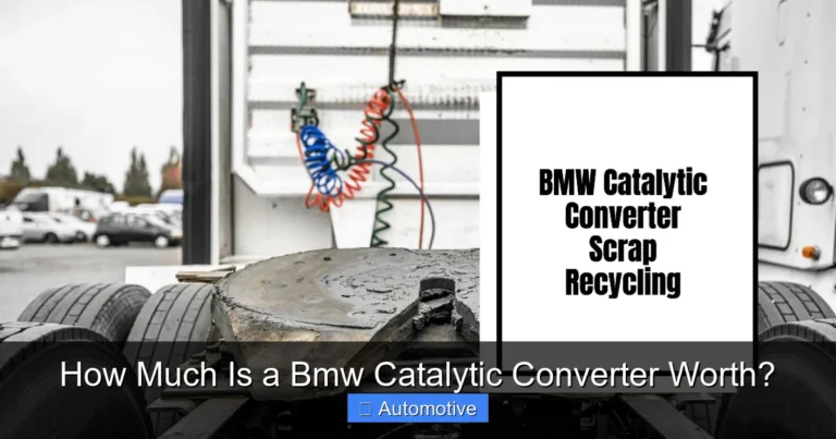 How Much Is a Bmw Catalytic Converter Worth?