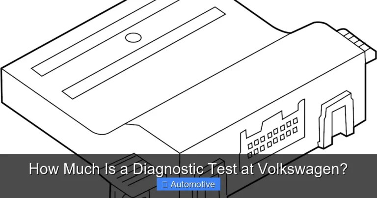 How Much Is a Diagnostic Test at Volkswagen?