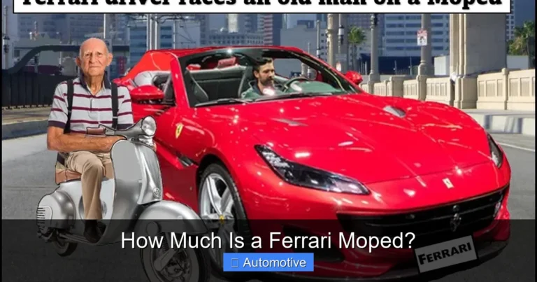 How Much Is a Ferrari Moped?
