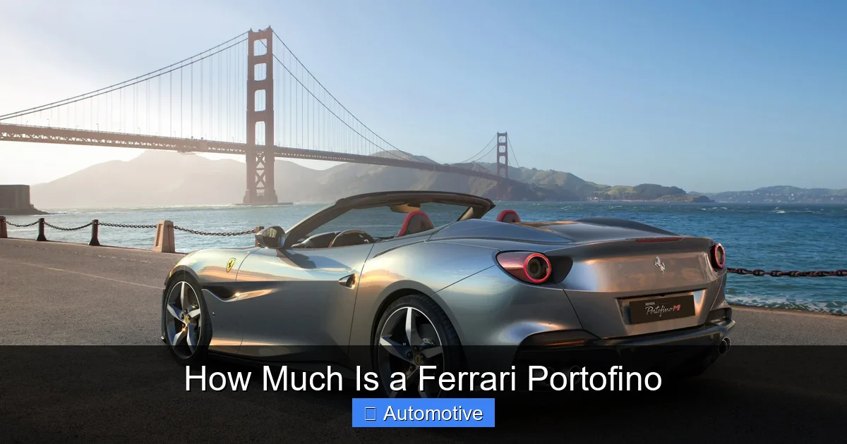How Much Is a Ferrari Portofino
