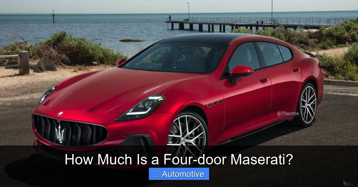 How Much Is a Four-door Maserati?