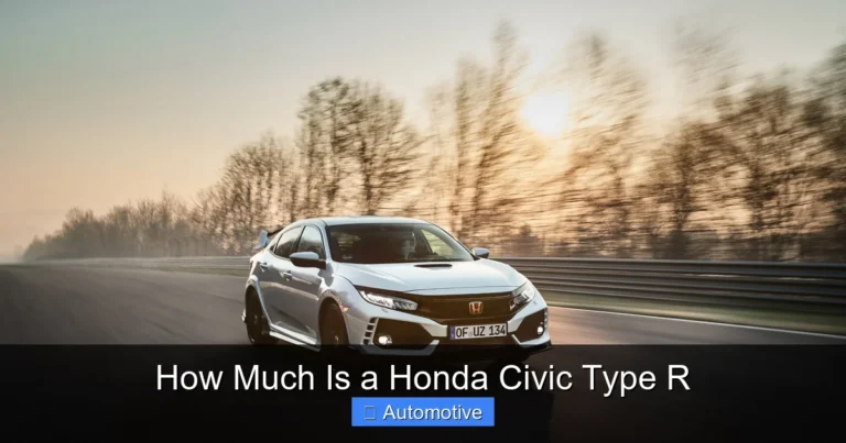 How Much Is a Honda Civic Type R