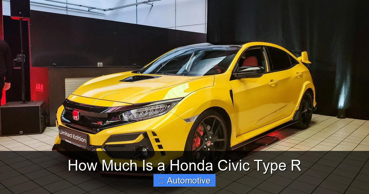 How Much Is a Honda Civic Type R
