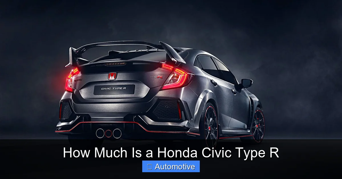 How Much Is a Honda Civic Type R