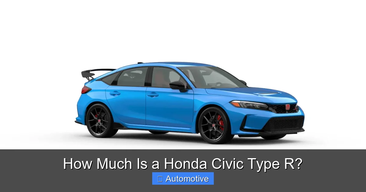 How Much Is a Honda Civic Type R?