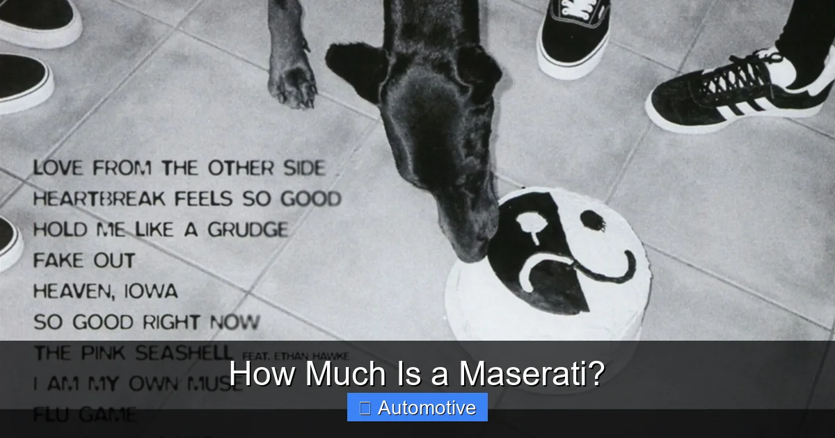 How Much Is a Maserati?