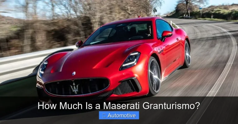 How Much Is a Maserati Granturismo?