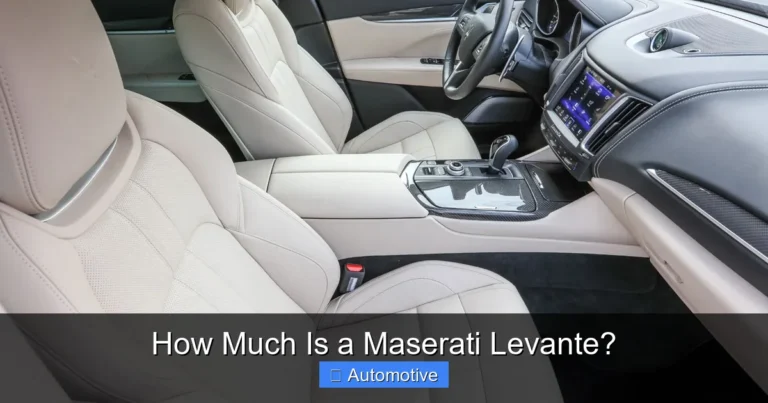 How Much Is a Maserati Levante?