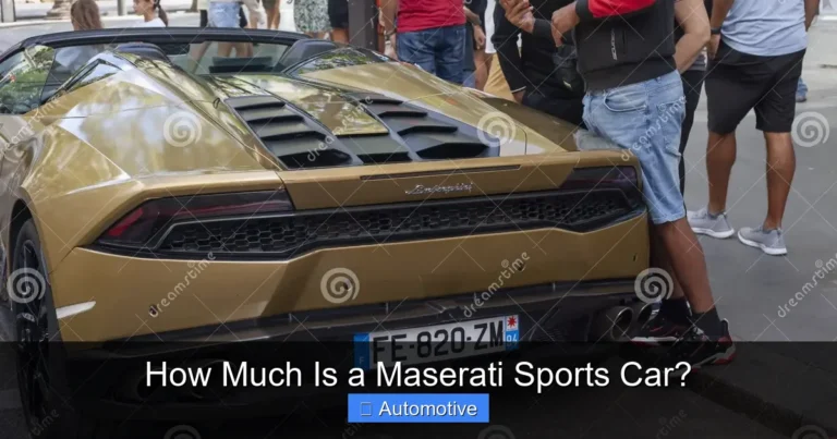 How Much Is a Maserati Sports Car?