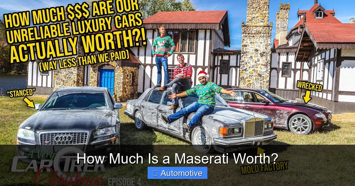 How Much Is a Maserati Worth?