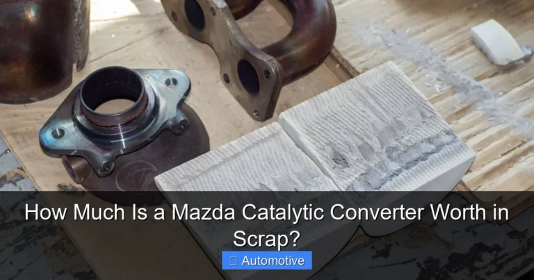 How Much Is a Mazda Catalytic Converter Worth in Scrap?