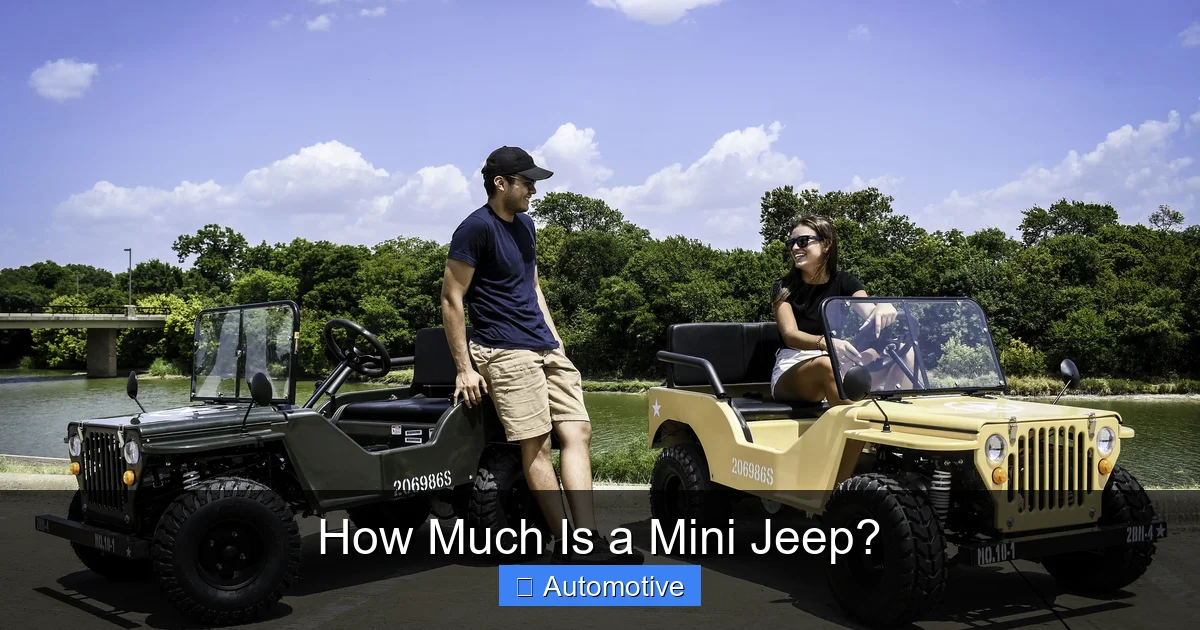 How Much Is a Mini Jeep?