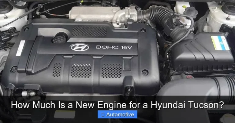 How Much Is a New Engine for a Hyundai Tucson?