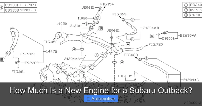 How Much Is a New Engine for a Subaru Outback?