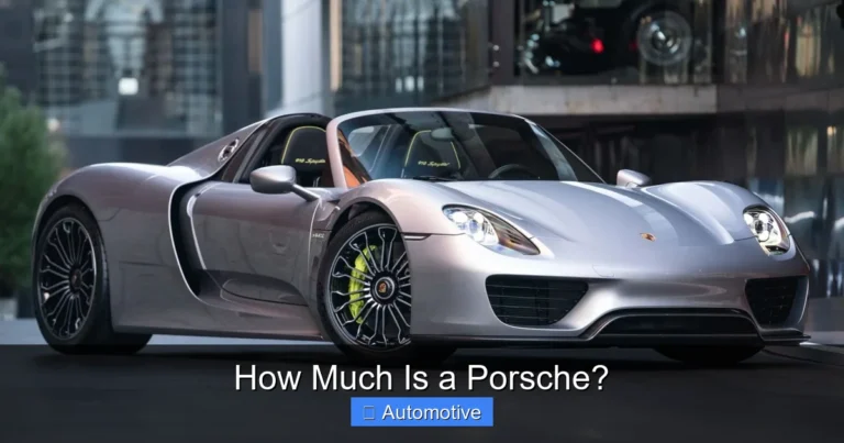 How Much Is a Porsche?