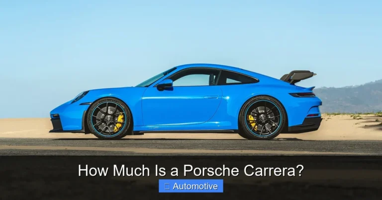 How Much Is a Porsche Carrera?