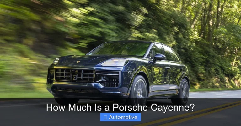 How Much Is a Porsche Cayenne?
