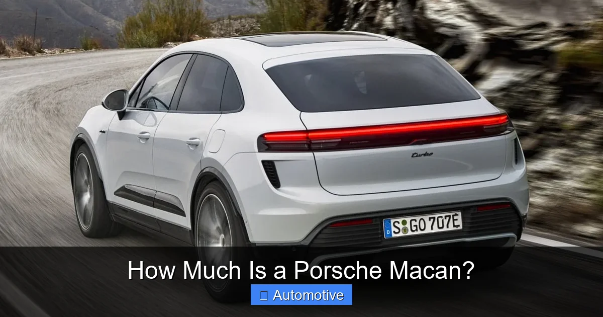 How Much Is a Porsche Macan?