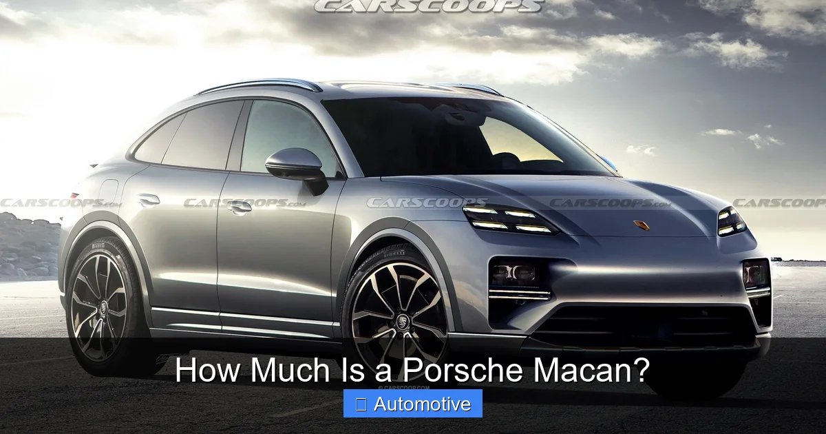 How Much Is a Porsche Macan?