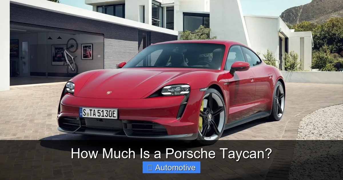How Much Is a Porsche Taycan?