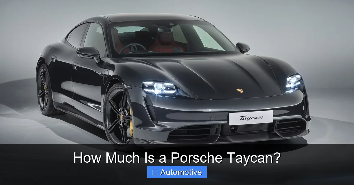 How Much Is a Porsche Taycan?